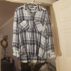 Plaid long sleeve